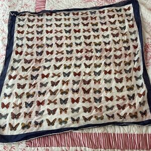 Vintage Gucci butterfly scarf